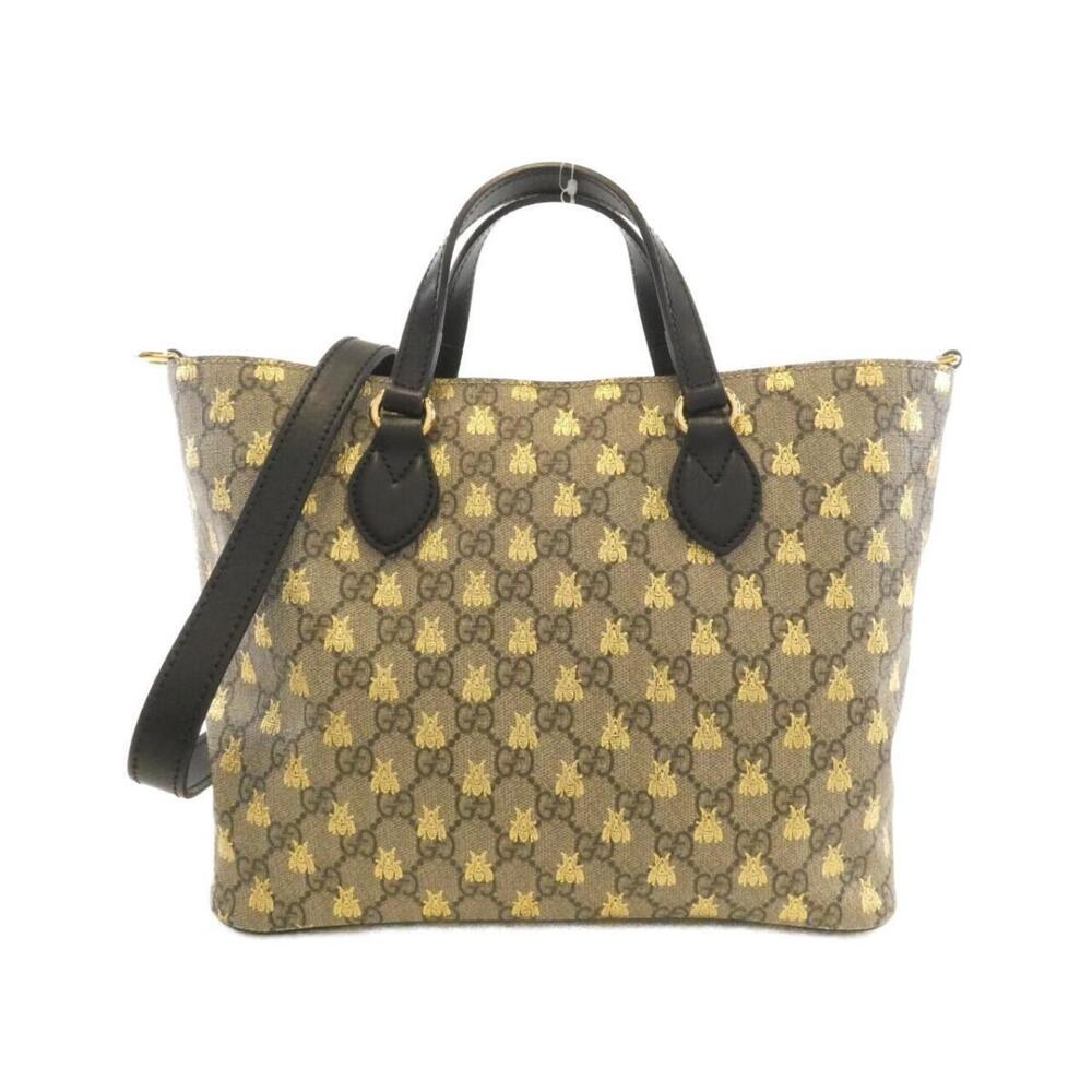Gucci GG Supreme Bestiary tote monogram canvas golden bee
